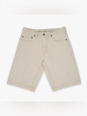 prAna Bronson Shorts Men’s 32x11 Khaki Organic Cotton Stretch Canvas